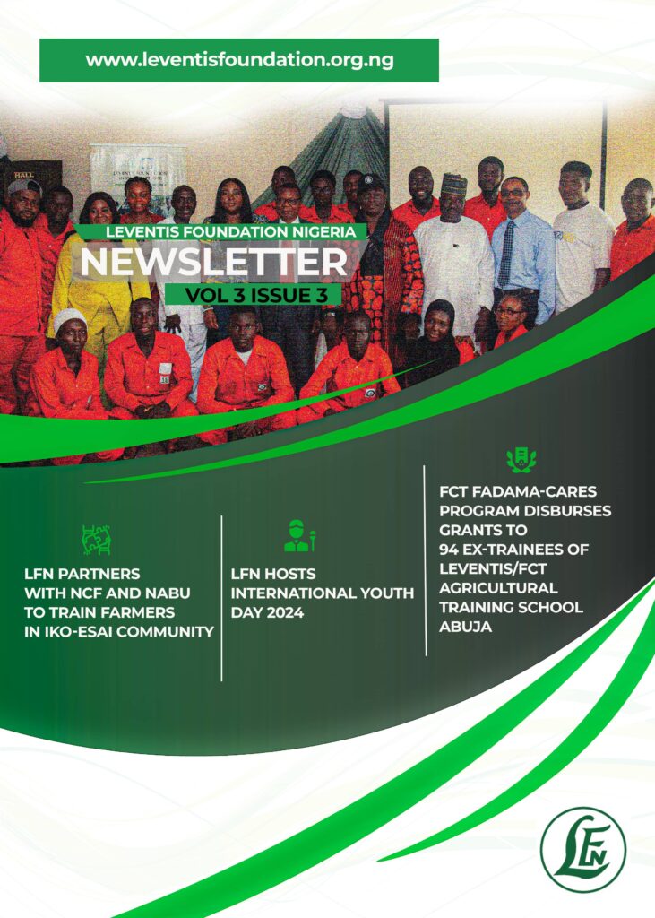 LEVENTIS FOUNDATION NIGERIA NEWSLETTER THIRD EDITION